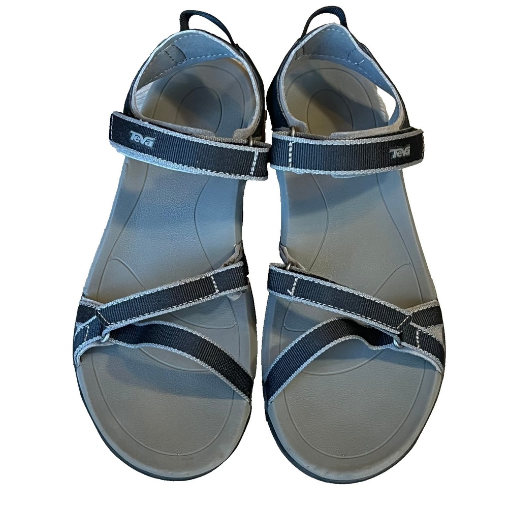 Teva Verra Hiking Sandals Black Gray Womens 9 UK 7 EU 40